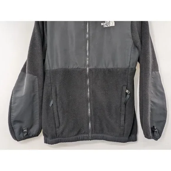 The‎ North Face Girls Medium Black Polartec Fleece Full Zip Jacket Zip Pockets - Picture 8 of 11